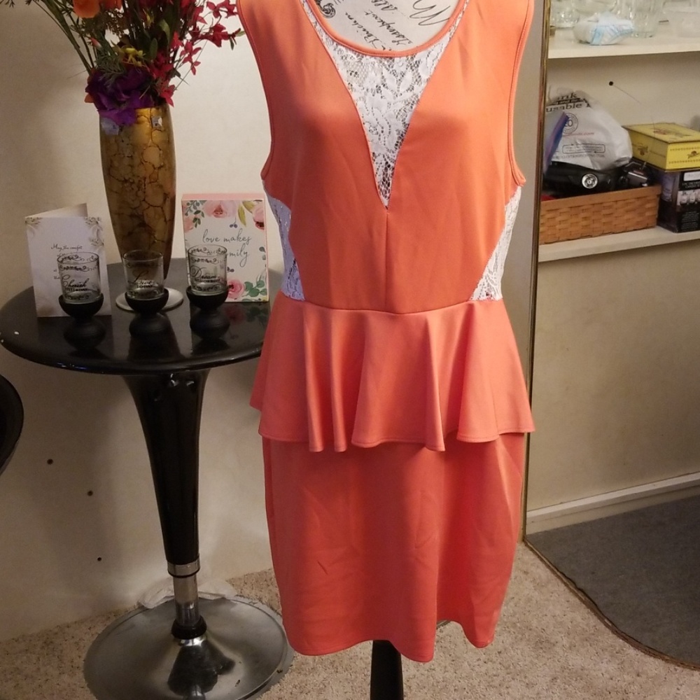 ❤❤❤Party orange dress